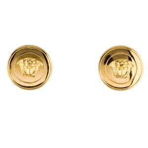 Gianni Versace Medusa Head Clip on Earrings